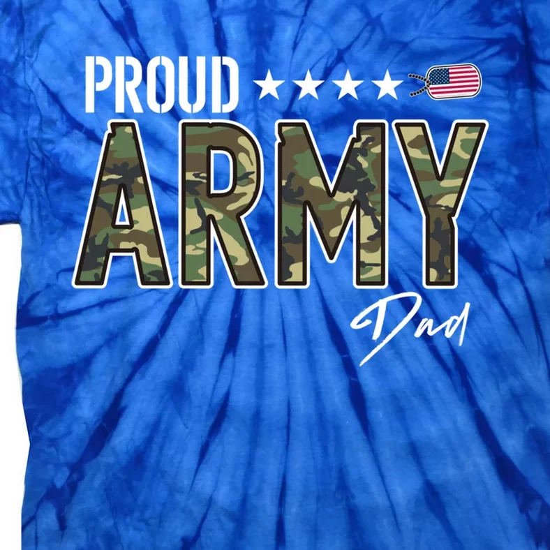 Ocp Proud Army Dad Cool Gift Tie-Dye T-Shirt