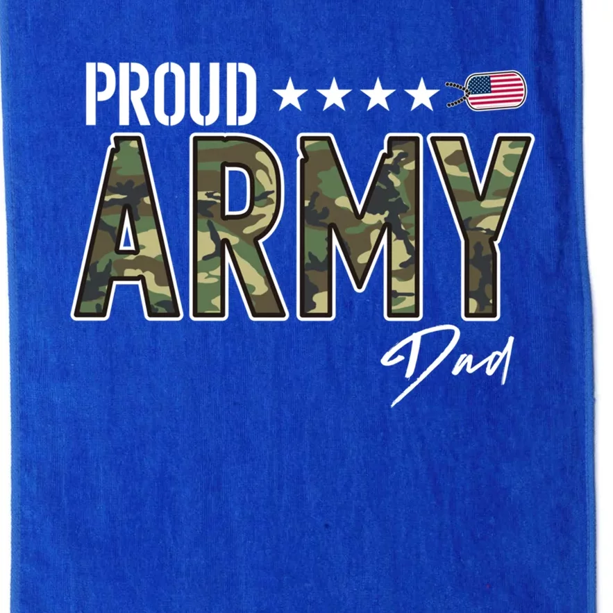 Ocp Proud Army Dad Cool Gift Platinum Collection Golf Towel