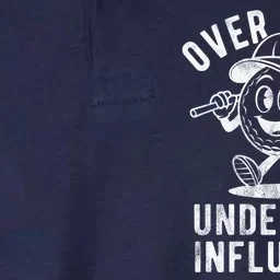 Over Par And Under The Influence Golfing Softstyle Adult Sport Polo