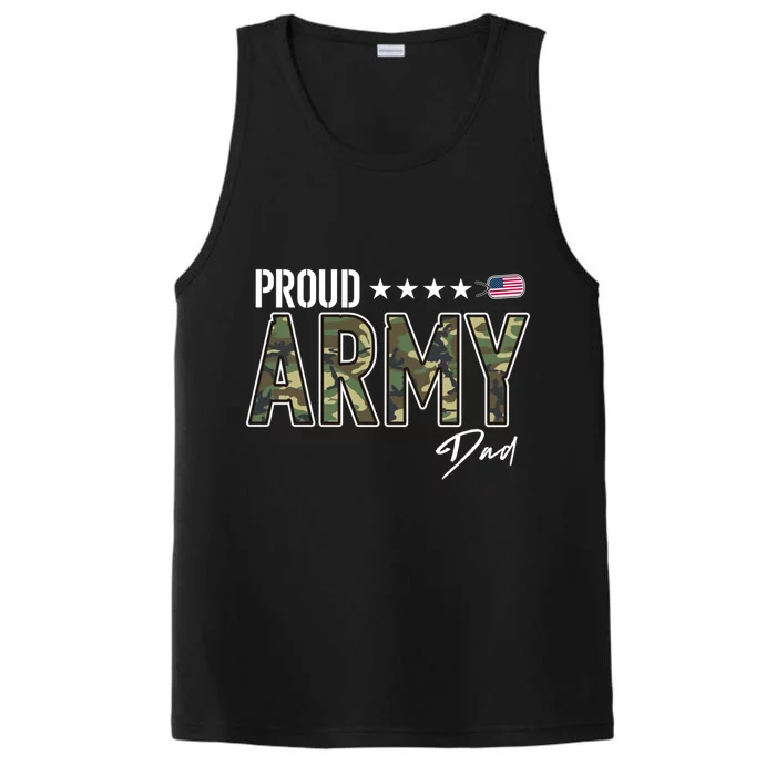 Ocp Proud Army Dad Gift Performance Tank