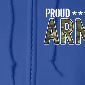 Ocp Proud Army Dad Gift Full Zip Hoodie