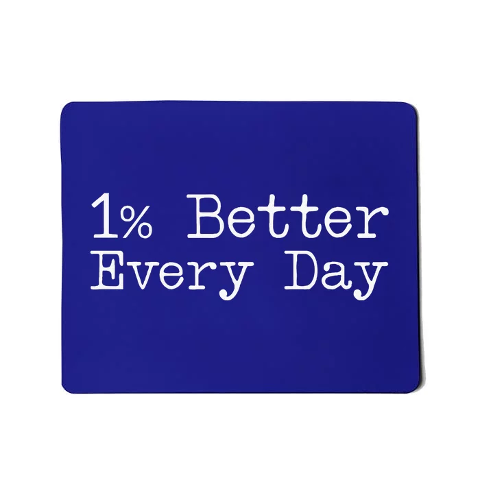 One Percent Better Every Day Mousepad