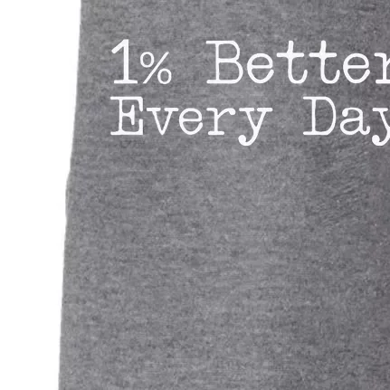 One Percent Better Every Day Doggie 3-End Fleece Hoodie