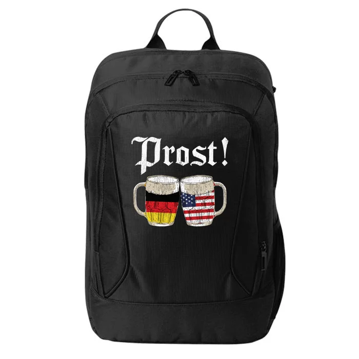 Oktoberfest Holiday Prost Beer German American Flag City Backpack