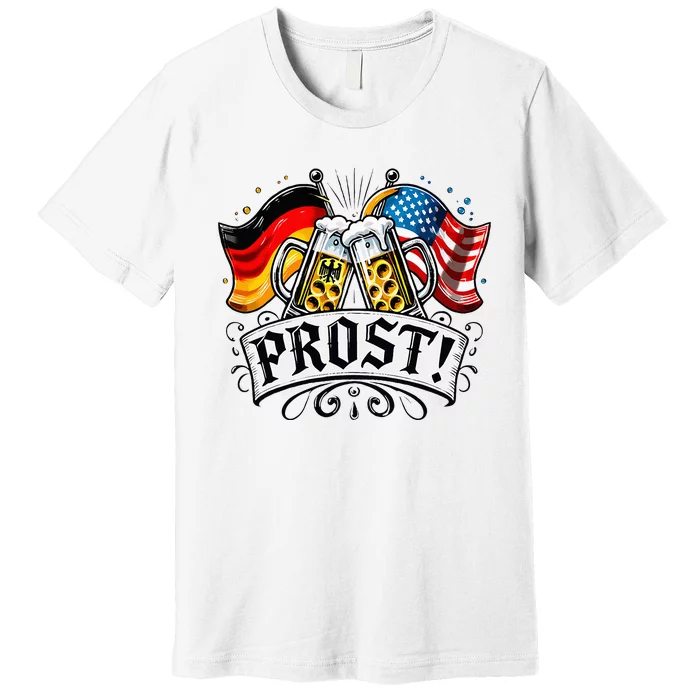 Oktoberfest Prost Bavarian Festival Munich Beer Premium T-Shirt