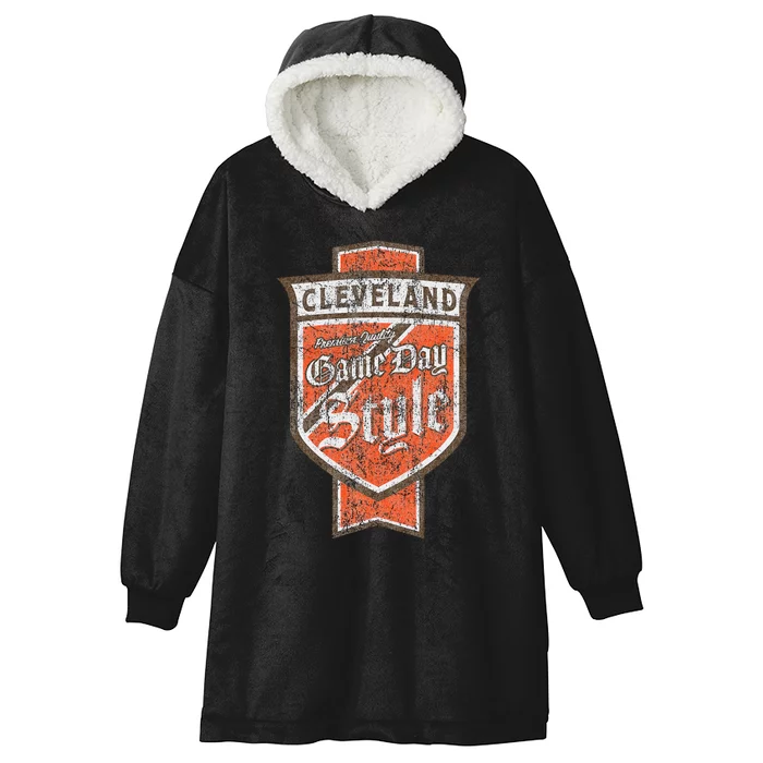 Ohio Pride Classic Cleveland Hooded Wearable Blanket