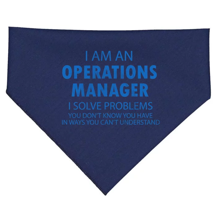 Operations Manager Solve Problems USA-Made Doggie Bandana