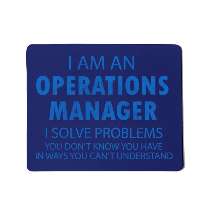 Operations Manager Solve Problems Mousepad