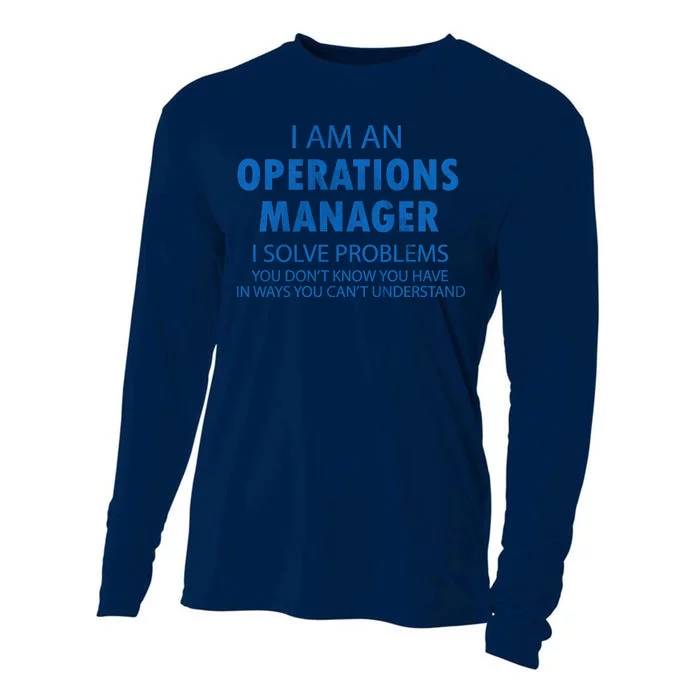 Operations Manager Solve Problems Cooling Performance Long Sleeve Crew