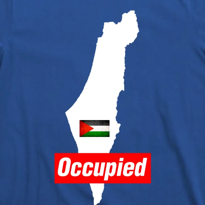 Occupied Palestine Free Gaza Funny Gift T-Shirt