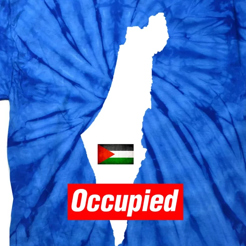 Occupied Palestine Free Gaza Funny Gift Tie-Dye T-Shirt