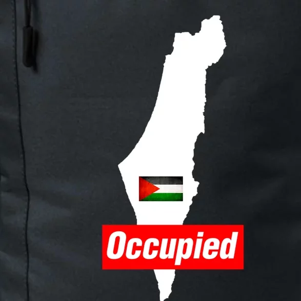 Occupied Palestine Free Gaza Funny Gift Daily Commute Backpack