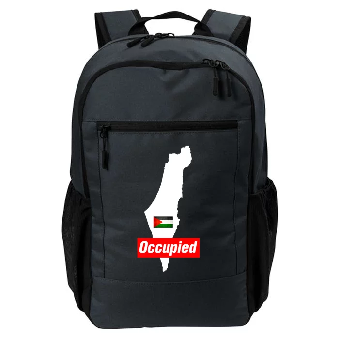 Occupied Palestine Free Gaza Funny Gift Daily Commute Backpack