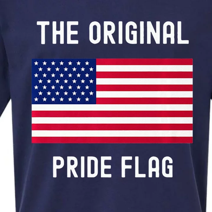 Original Pride Flag Stand For The Flag Sueded Cloud Jersey T-Shirt