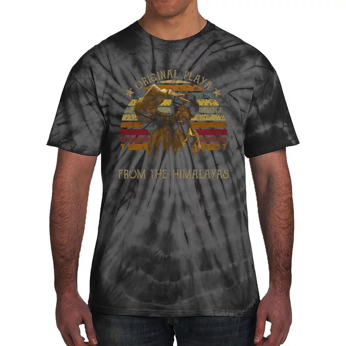 Original Playa From The Himalayas Funny Vintage Movie Tie-Dye T-Shirt