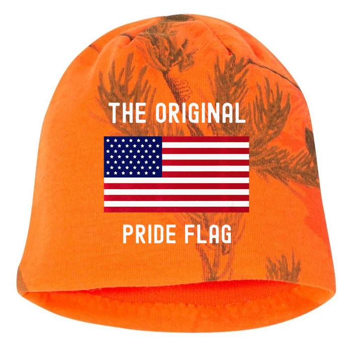 Original Pride Flag Stand For The Flag Kati - Camo Knit Beanie