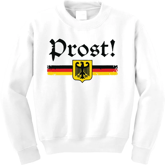 Oktoberfest Prost German Beer Festival Kids Sweatshirt