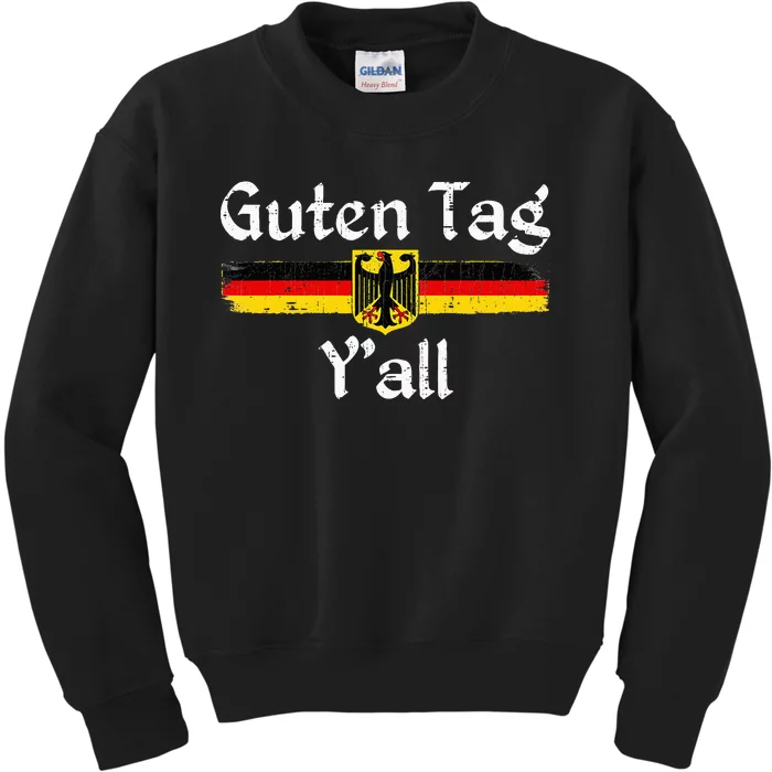 Oktoberfest Prost Guten Tag Y'all Kids Sweatshirt