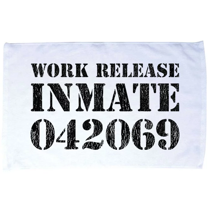 Orange Prisoner Halloween Costume Work Release Inmate Microfiber Hand Towel