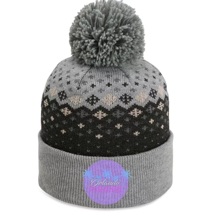 Orlando Paradise Icon The Baniff Cuffed Pom Beanie