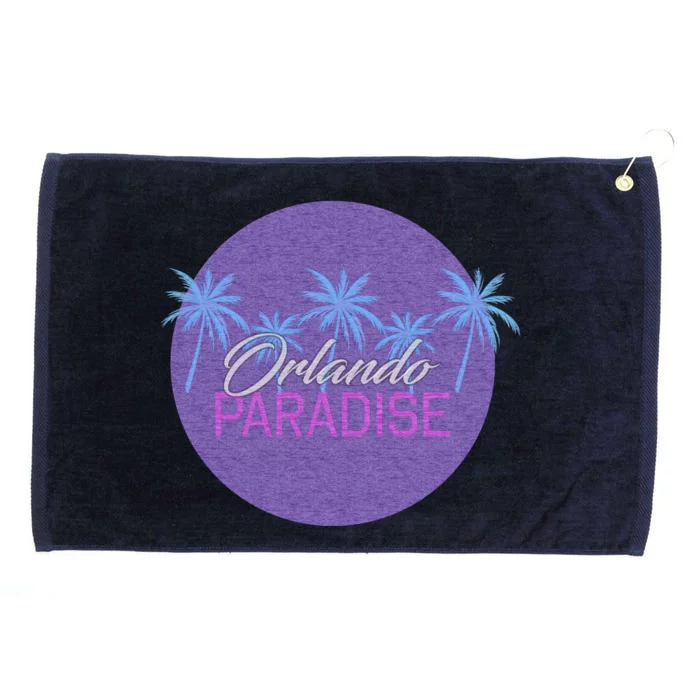 Orlando Paradise Icon Grommeted Golf Towel