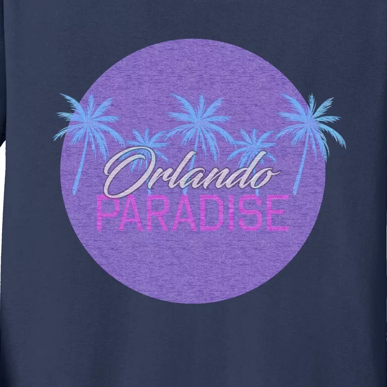 Orlando Paradise Icon Kids Long Sleeve Shirt