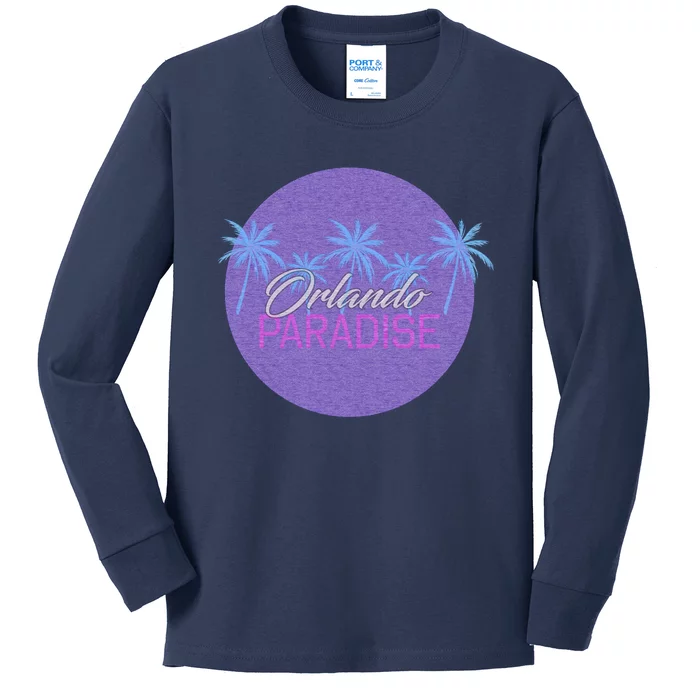 Orlando Paradise Icon Kids Long Sleeve Shirt