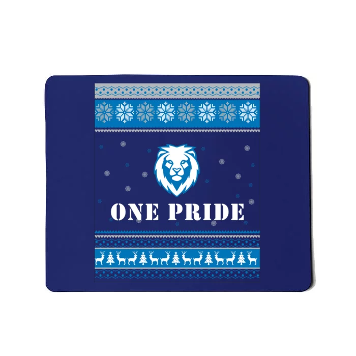 One Pride Lions Head Ugly Christmas Funny Gift Mousepad