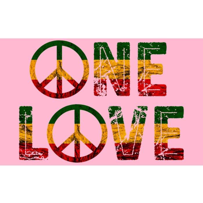 One Pride Love Rastafarian Hippie Jamaica Roots Rasta Reggae Bumper Sticker