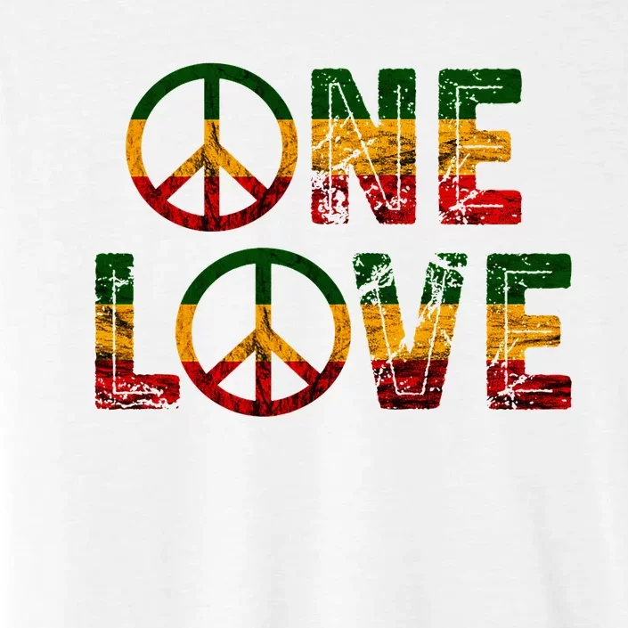 One Pride Love Rastafarian Hippie Jamaica Roots Rasta Reggae ChromaSoft Performance T-Shirt