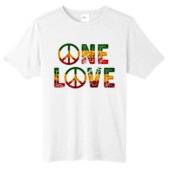 One Pride Love Rastafarian Hippie Jamaica Roots Rasta Reggae ChromaSoft Performance T-Shirt