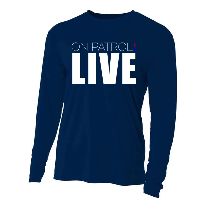 On Patrol Live Cop Cooling Performance Long Sleeve Crew