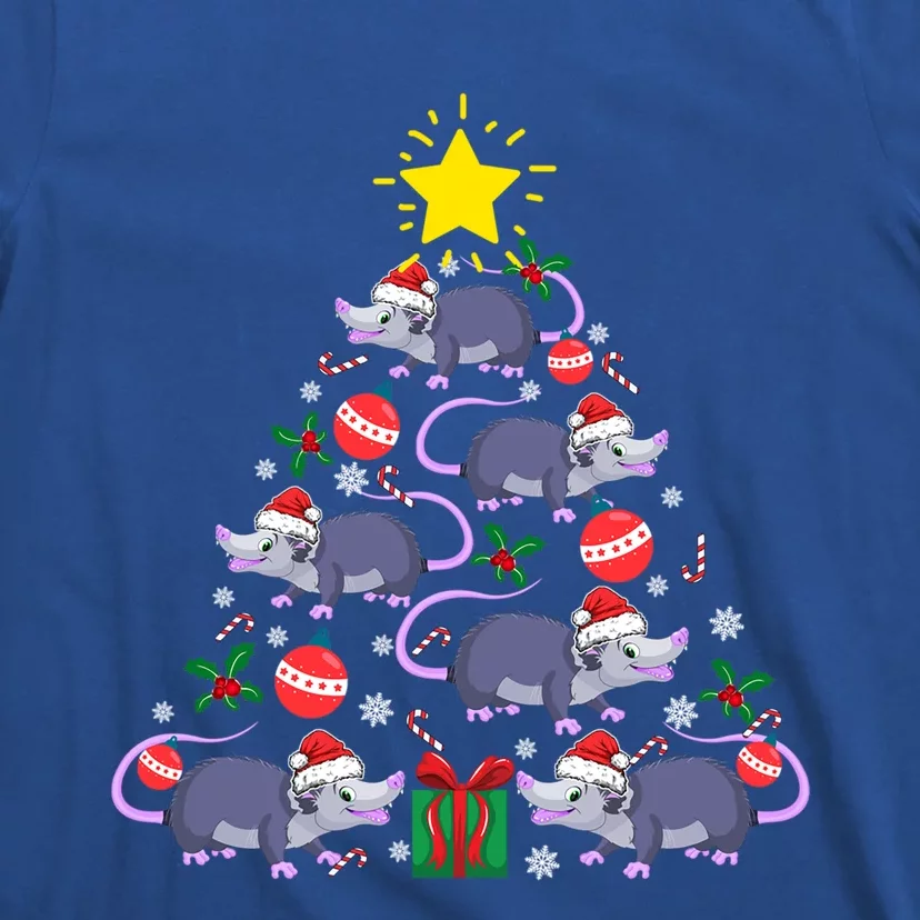 Opossum Possum Lover Christmas Tree Costume Xmas Gift T-Shirt