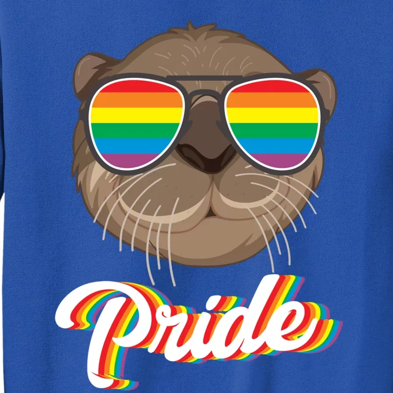 Otter Pride Month Lgbt Gift Tall Sweatshirt