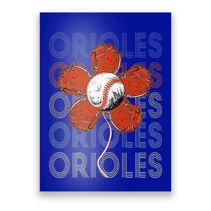 Orioles Proud Name Lovers Poster