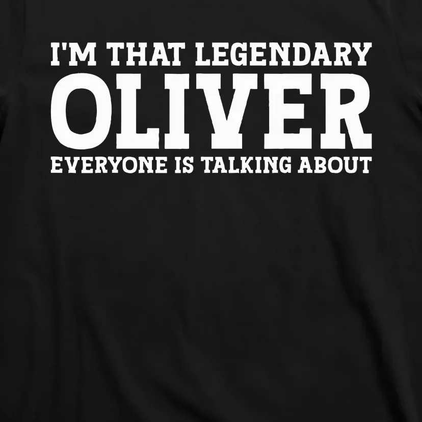 Oliver Personal Name Funny Oliver T-Shirt