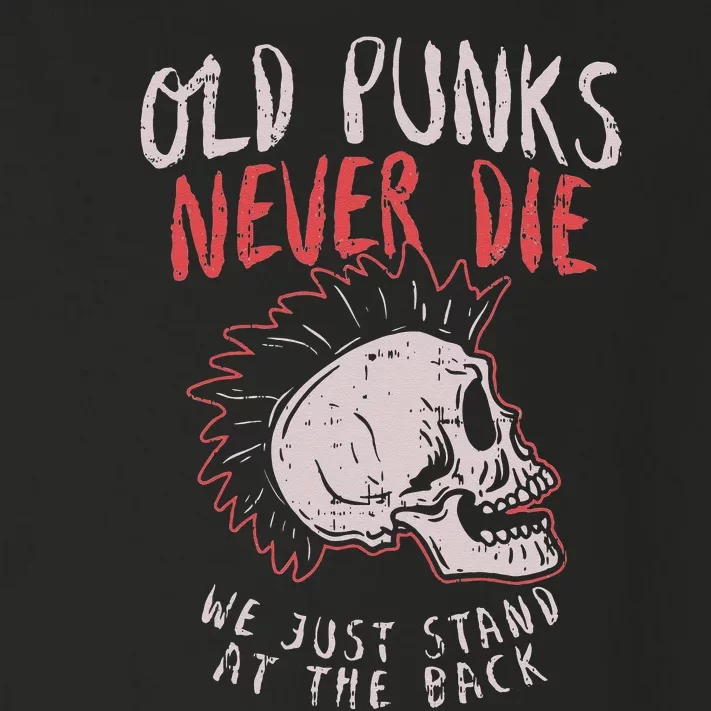 Old Punks Never Die Rock Music Gif Toddler Long Sleeve Shirt