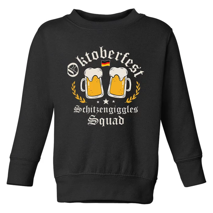 Oktoberfest Party Novelty Bavarian Drinking Toddler Sweatshirt