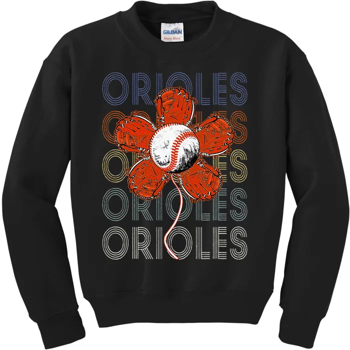 Orioles Proud Name Lovers Orioles Kids Sweatshirt