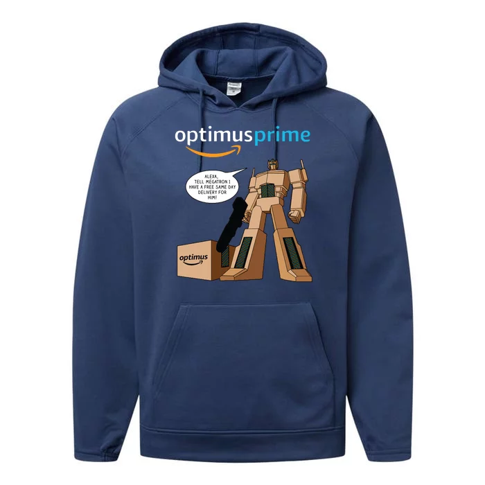 Optimus Prime Performance Fleece Hoodie