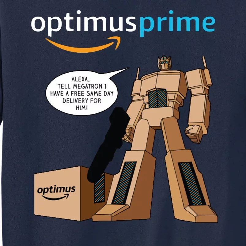 Optimus Prime Tall Sweatshirt