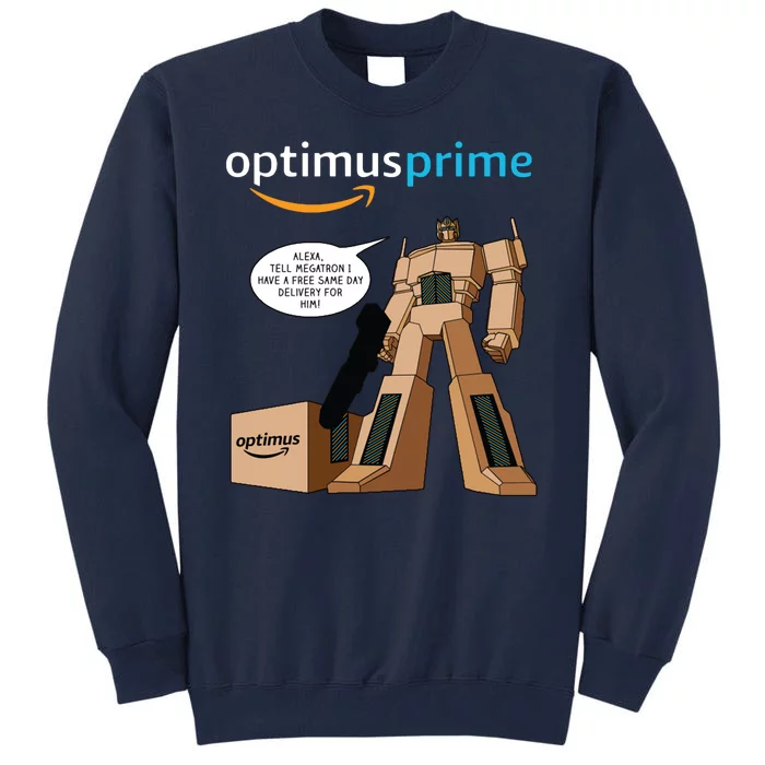 Optimus Prime Tall Sweatshirt