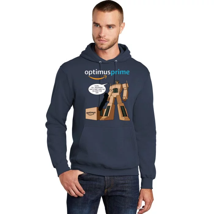 Optimus Prime Tall Hoodie