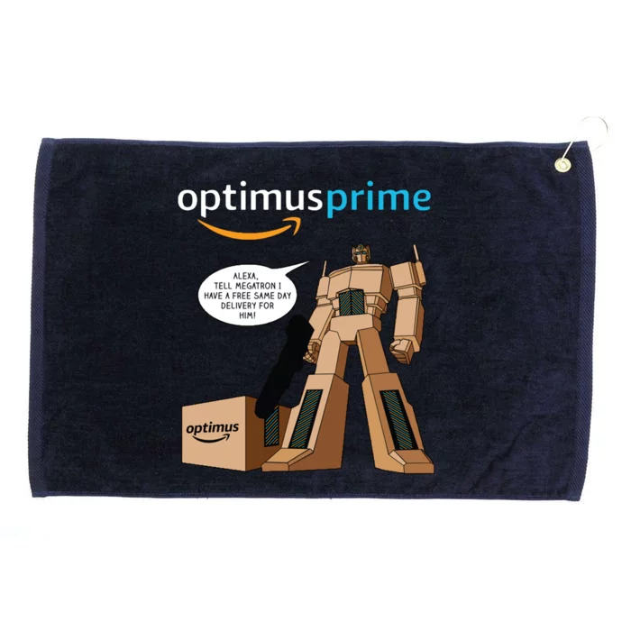 Optimus Prime Grommeted Golf Towel