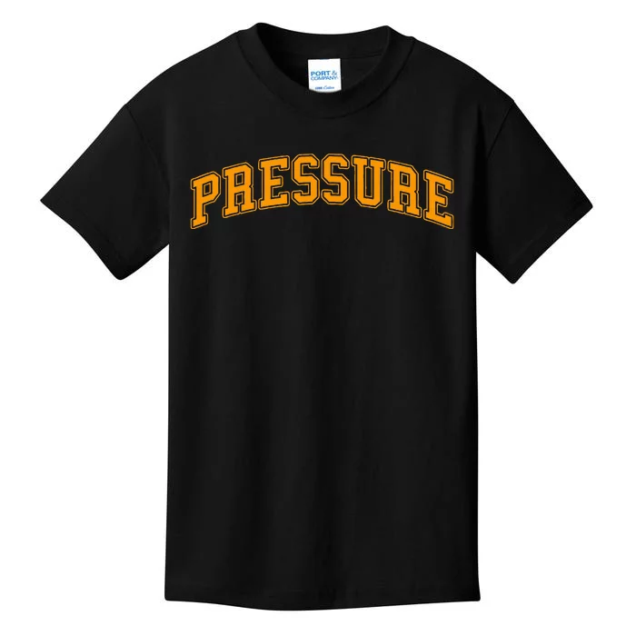 Orange Pressure Orange Color Kids T-Shirt