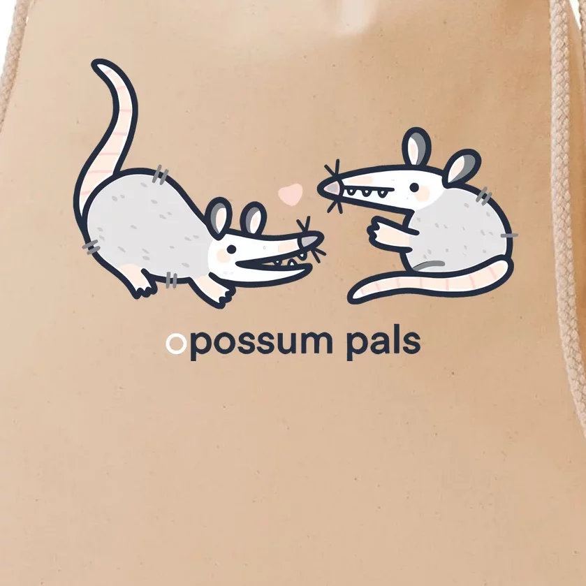 Opossum Pals Drawstring Bag