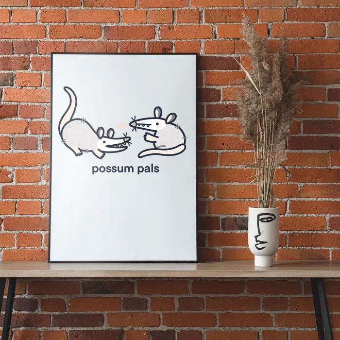 Opossum Pals Poster