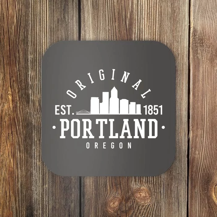 Original Portland Oregon Est 1851 Skyline Coaster