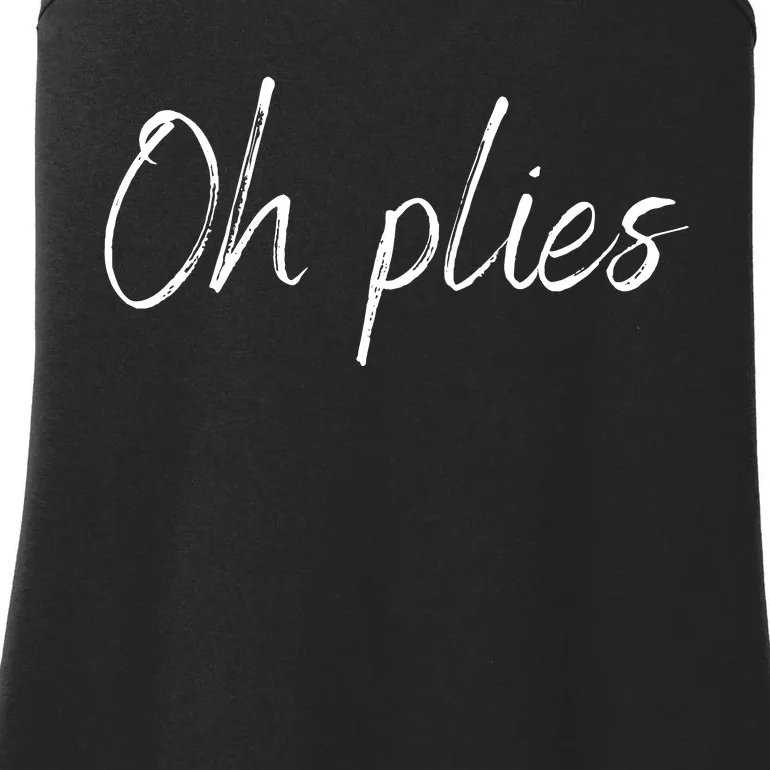 Oh Plies Ladies Essential Tank