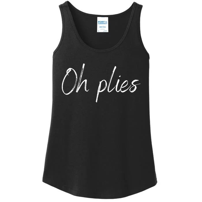 Oh Plies Ladies Essential Tank